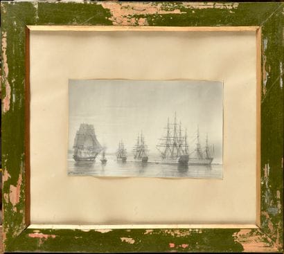 Antoine A. FRÉMY (1816-1885)
Ships in Port...