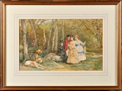 Olivier Charles DE PENNE (1831-1897)
The...