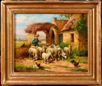 Jeanne FROMENT (XIX-XX)
Return to the sheepfold...