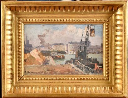 François NARDI (1861-1936)
Paris, the quays...