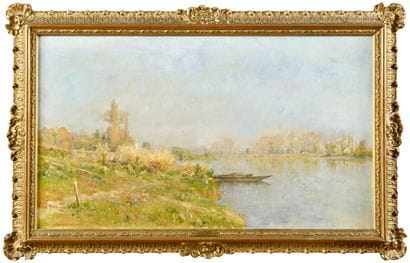 Mario CARL-ROSA (1855-1913)
Autumn afternoon...