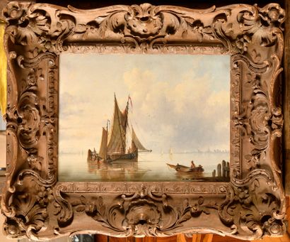 DUTCH SCHOOL OF THE 19TH CENTURY 
Marine...