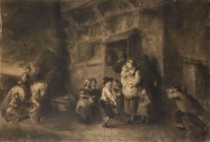 FRENCH SCHOOL AROUND 1800
The little hurdy-gurdy...