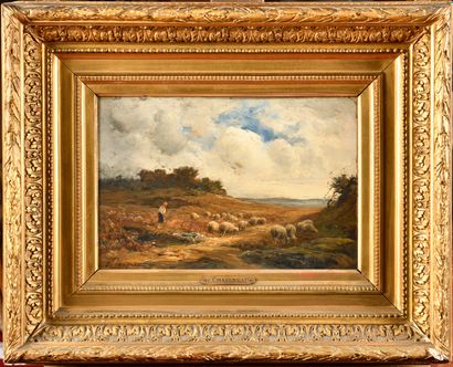 Jean Ferdinand CHAIGNEAU (1830-1906)
Shepherdess...