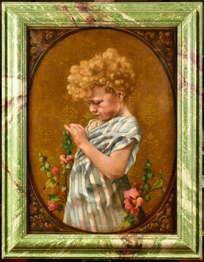 BELGIAN SCHOOL EARLY 20TH CENTURY
Girl with...