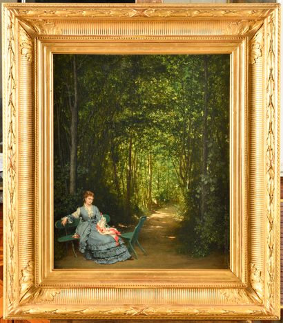 Auguste Barthélémy GLAIZE (1807-1893)
Reverie...