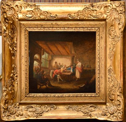 FRENCH SCHOOL OF THE 19TH CENTURY 
Tavern...