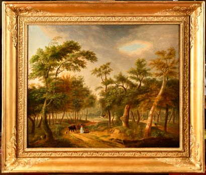 Lazare BRUANDET (1755-1804)
An afternoon...