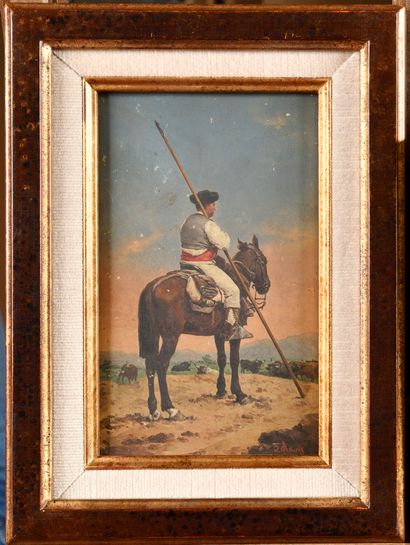 José María CHAVES ORTIZ (1839-1903)
The oxen...