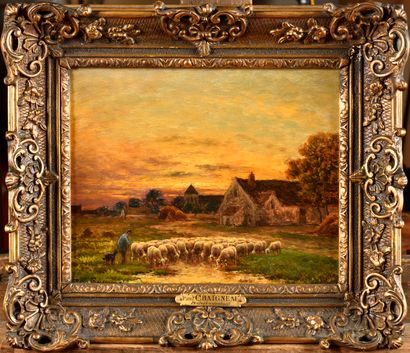 Paul CHAIGNEAU (1879-1938)
Shepherd and his...