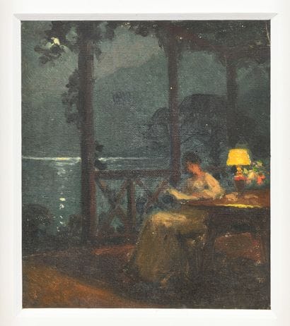 Marcel RIEDER (1862-1942)
Evening reading...