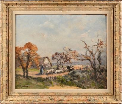 Fernand MAILLAUD (1862-1948)
The carriage...