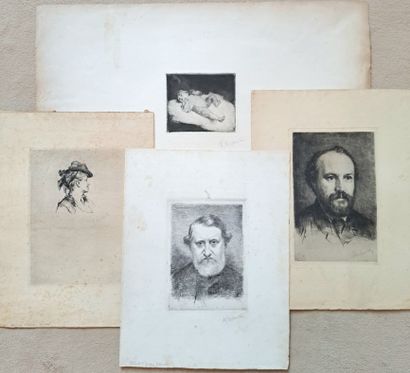 Marcellin-Gilbert DESBOUTIN (1823-1902)
Set...