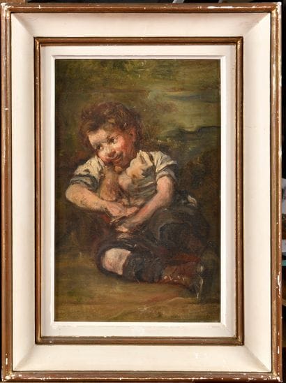 Marcellin-Gilbert DESBOUTIN (1823-1902)
Seated...