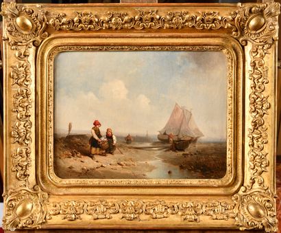 Friedrich Fritz HILDEBRANDT (1819-1885)
Fishermen's...