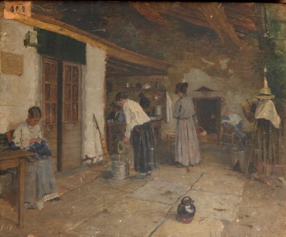 FRENCH SCHOOL OF THE 19TH CENTURY
Interior...
