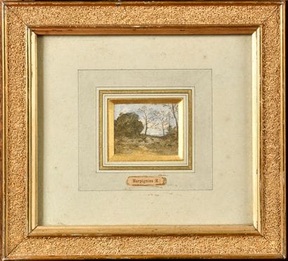Henri Joseph HARPIGNIES (1819-1916)
Landscape...