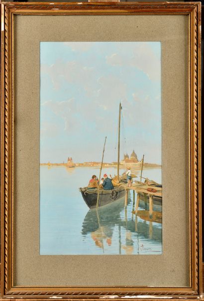 Giuseppe VIZZOTTO-ALBERTI (1862-1931)
Fishermen...