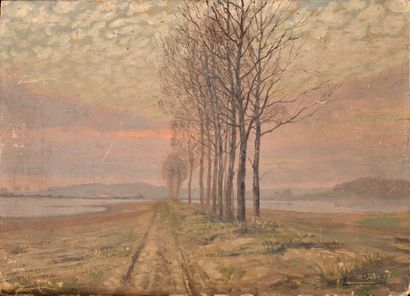 IMPRESSIONIST SCHOOL AROUND 1900
Alley of...