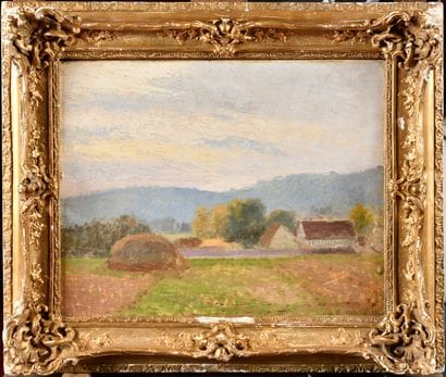 Jean BEAUDUIN (1851-1916)
Morning in Giverny,...