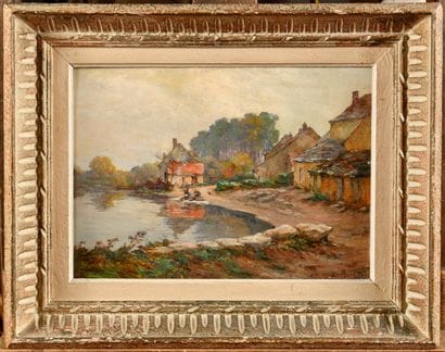 Ernest G. MARKET (1864-1932)
The washerwomen...