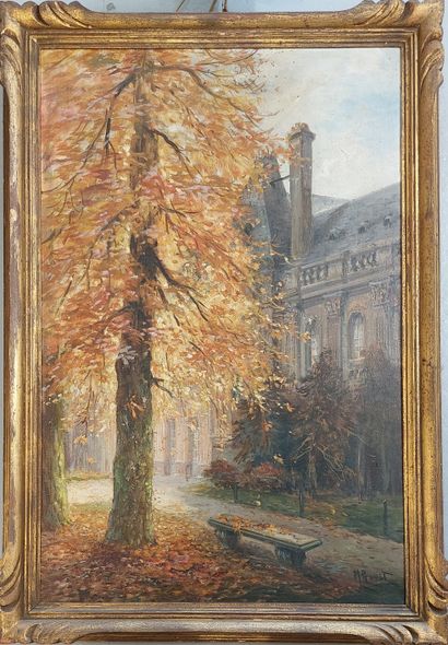 M. PROUST
Parc du château de Fontainebleau...