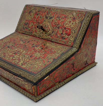 ECRITOIRE en marqueterie Boulle
Epoque Napoléon...