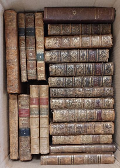 LOT OF WORKS 
18th/19th centuries
Literature,...