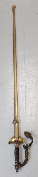 MEDICAL OFFICER'S EPEE with scabbard
Third...