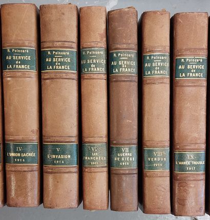R. POINCARE
In the service of France 
Complete...