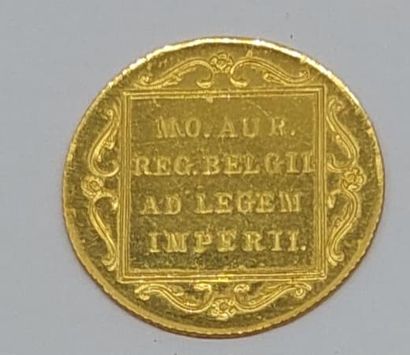 PIECE in gold 
Ducat, modern mint. Utrecht....