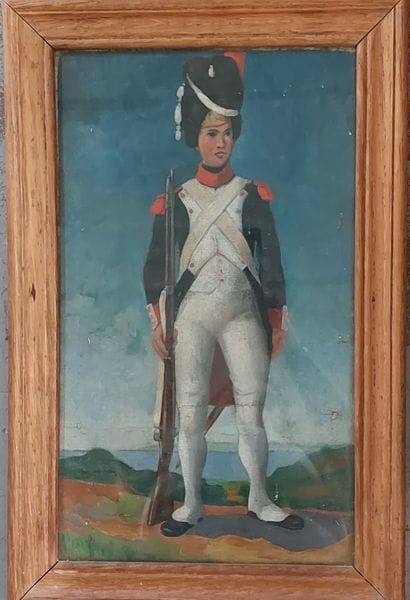 early 20th century french school 
Hussar...