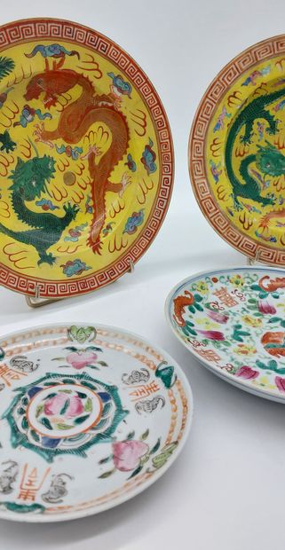 LOT OF Chinese porcelain plates and cups...