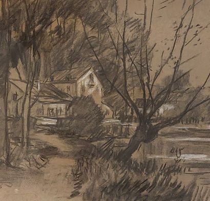Adolphe DEPLANCHES
Paysage
Dessin sur papier...