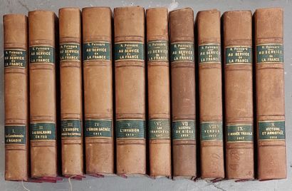 R. POINCARE
In the service of France 
Complete...