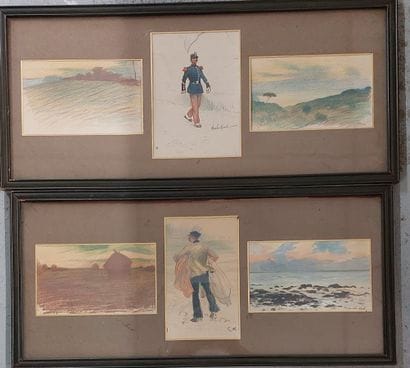 early 20th century french school
Set of two...