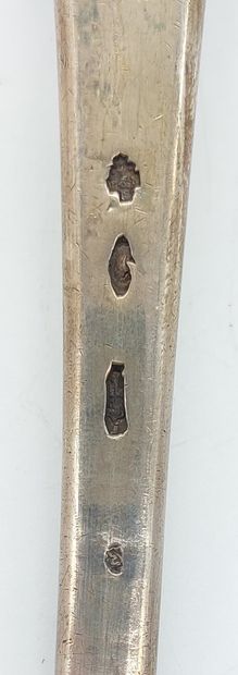 silver LOUCHE
Handle monogrammed 