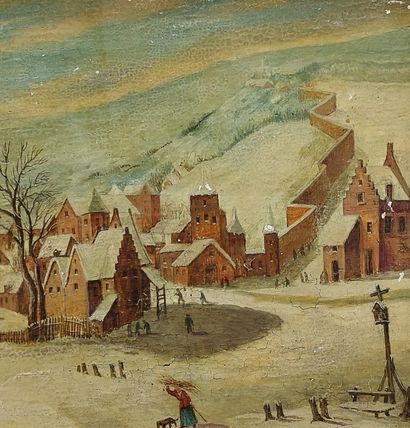 In the taste of BRUEGHEL
Snowy landscape...