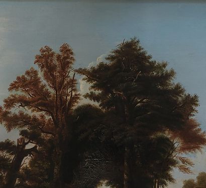 ECOLE FRANCAISE DU XIXème siècle
Paysage...