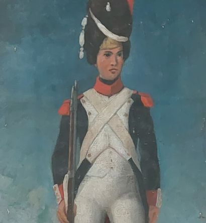 early 20th century french school 
Hussar...