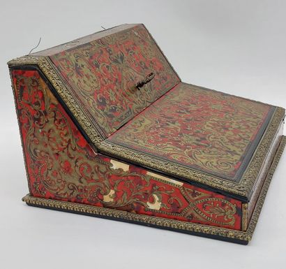 ECRITOIRE en marqueterie Boulle
Epoque Napoléon...
