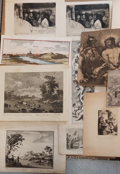 LARGE LOT OF ANTIQUE ENGRAVINGS
Mainly from...