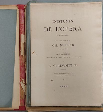 Charles NUITTER
Costumes de l'Opéra
50 color...
