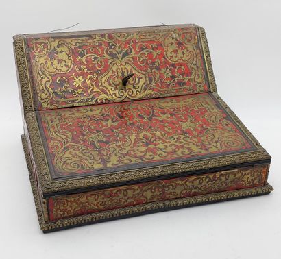 ECRITOIRE en marqueterie Boulle
Epoque Napoléon...