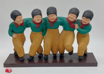 GROUP OF HOLLANDERS in terracotta
In the...