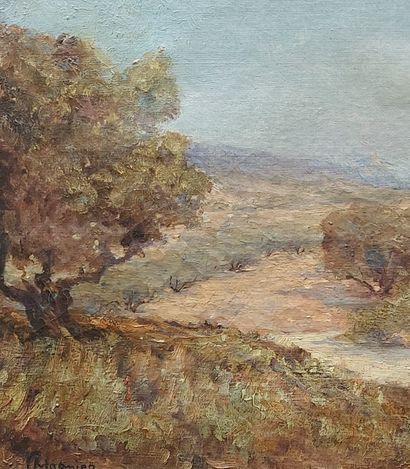 MAGNIER
Landscape
Oil on canvas signed lower...