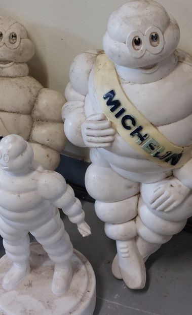 BIBENDUM, bonhomme Michelin
Lot de 3, dont...