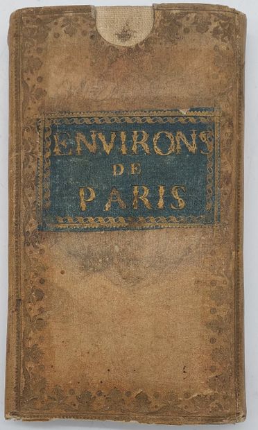 MAP OF THE ENVIRONS OF PARIS 
By M. Brion...