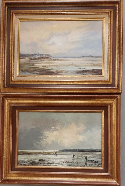 Yan LEFRANCOIS
Seaside
Two oil paintings...
