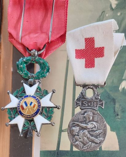LOT OF MEDALS including: 
Legion of Honor...